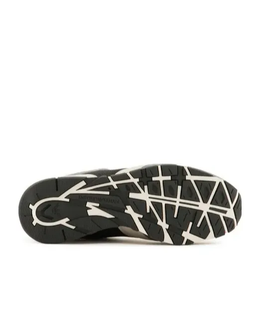 Logo Embroidered Mesh Panelled Sneakers