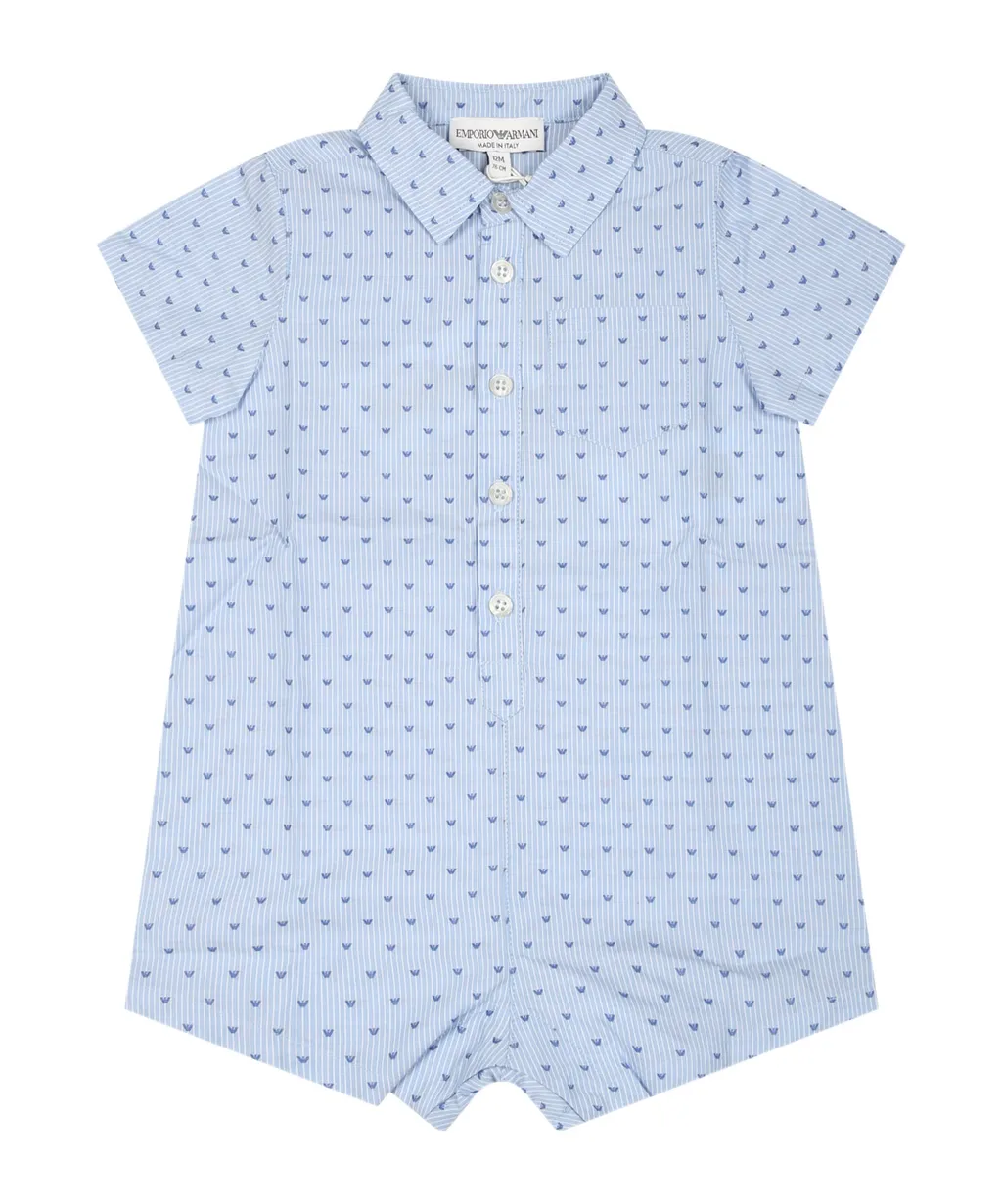 Short-Sleeved Jumpsuit