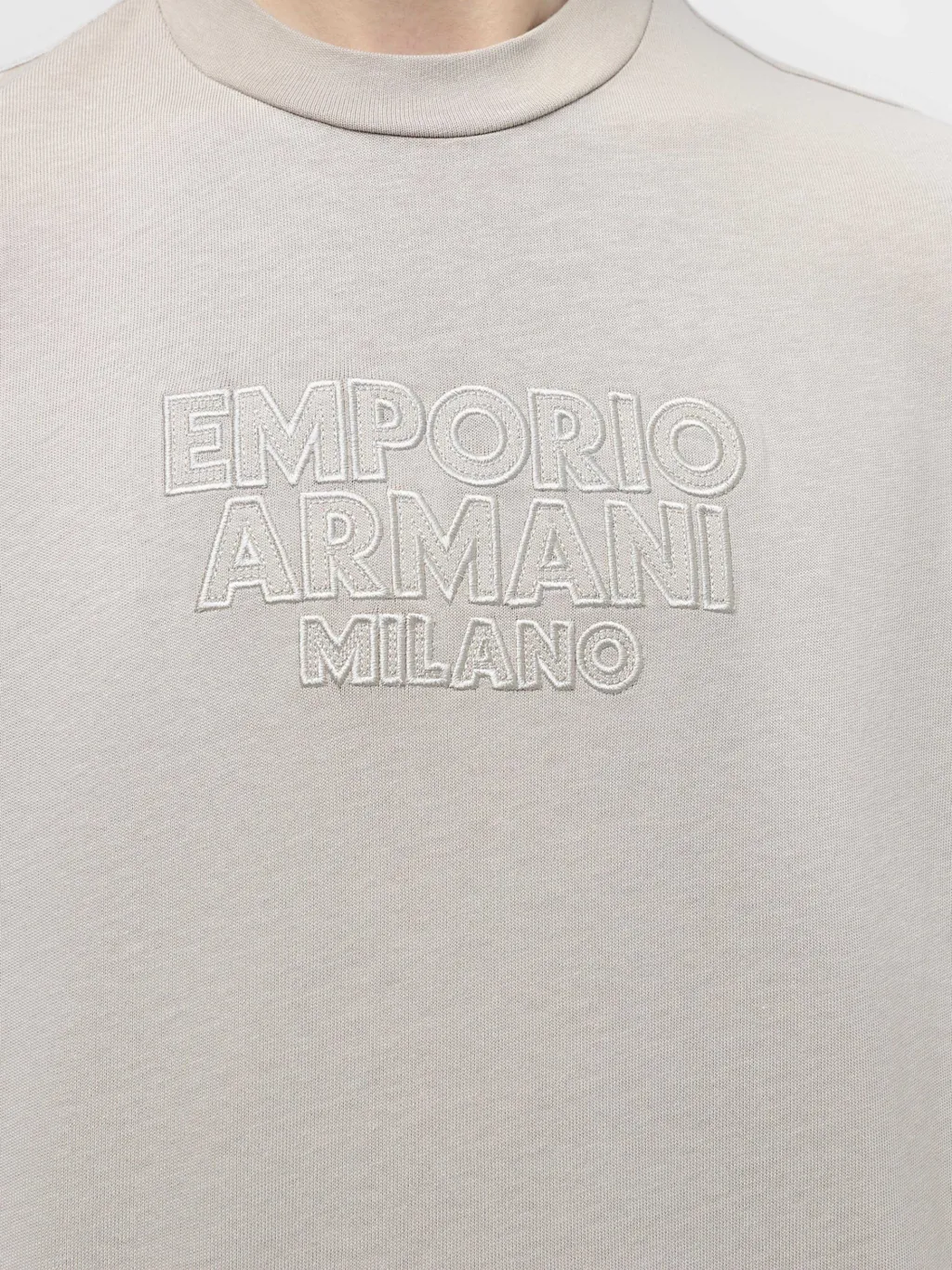 Logo Embroidered Crewneck T-Shirt