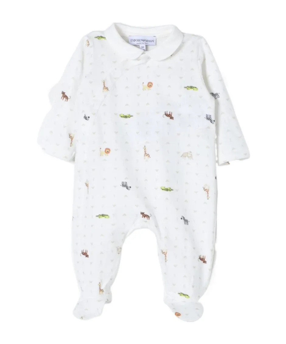 All-Over Printed Romper