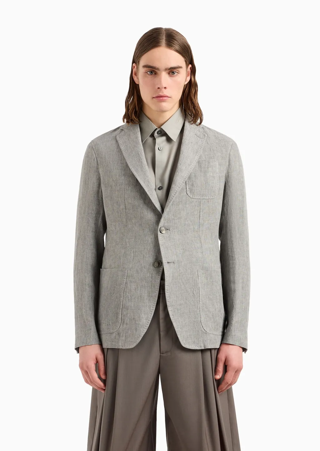 Single-Breasted Suit Jacket