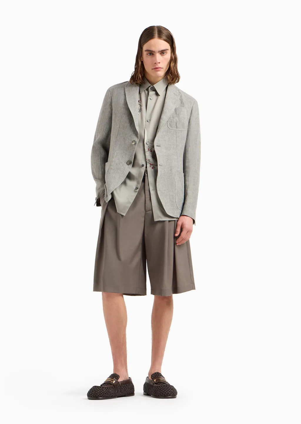 Single-Breasted Suit Jacket