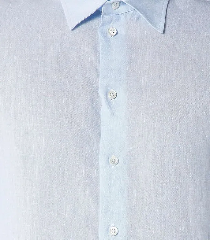 Guru Collar Chambray Shirt