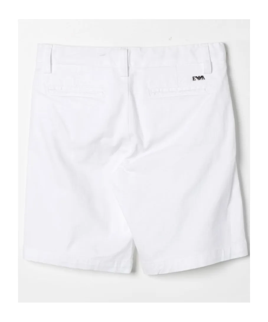 Logo-Plaque Thigh-Length Shorts