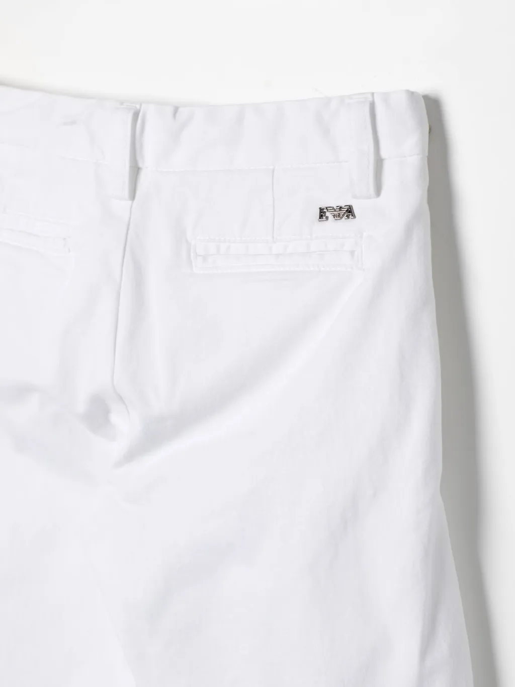 Logo-Plaque Thigh-Length Shorts