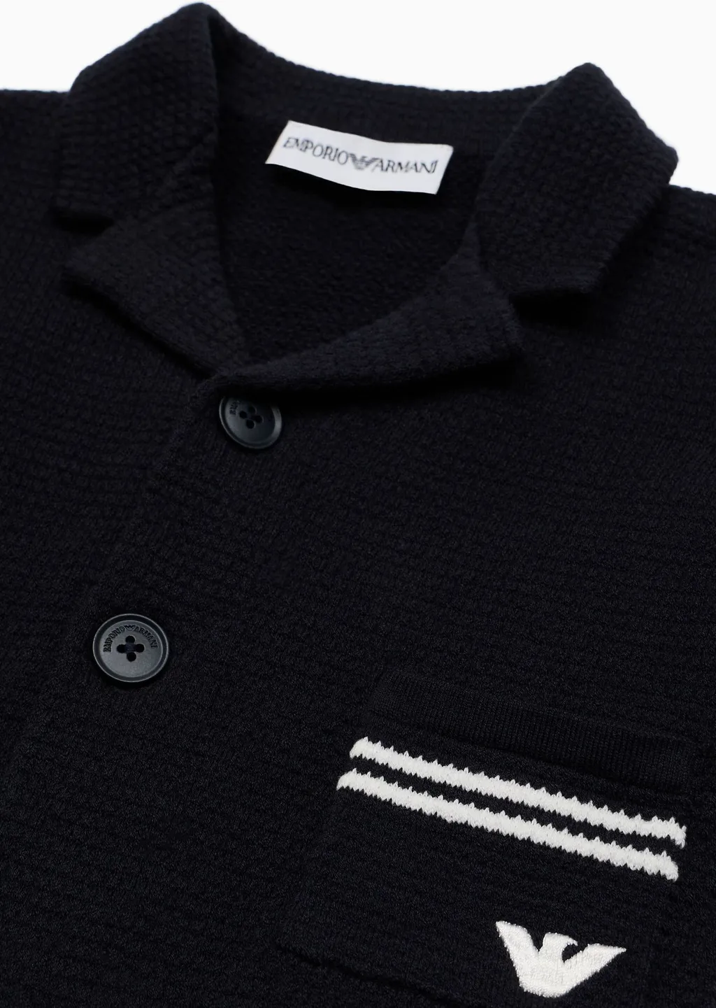 Straight Hem Long-Sleeved Cardigan