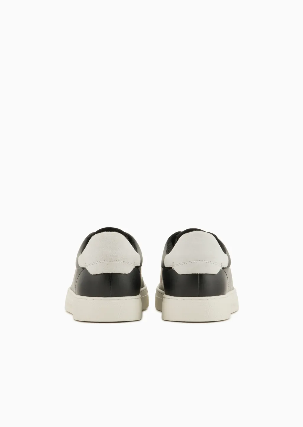 Logo-Perforated Lace-Up Trainers