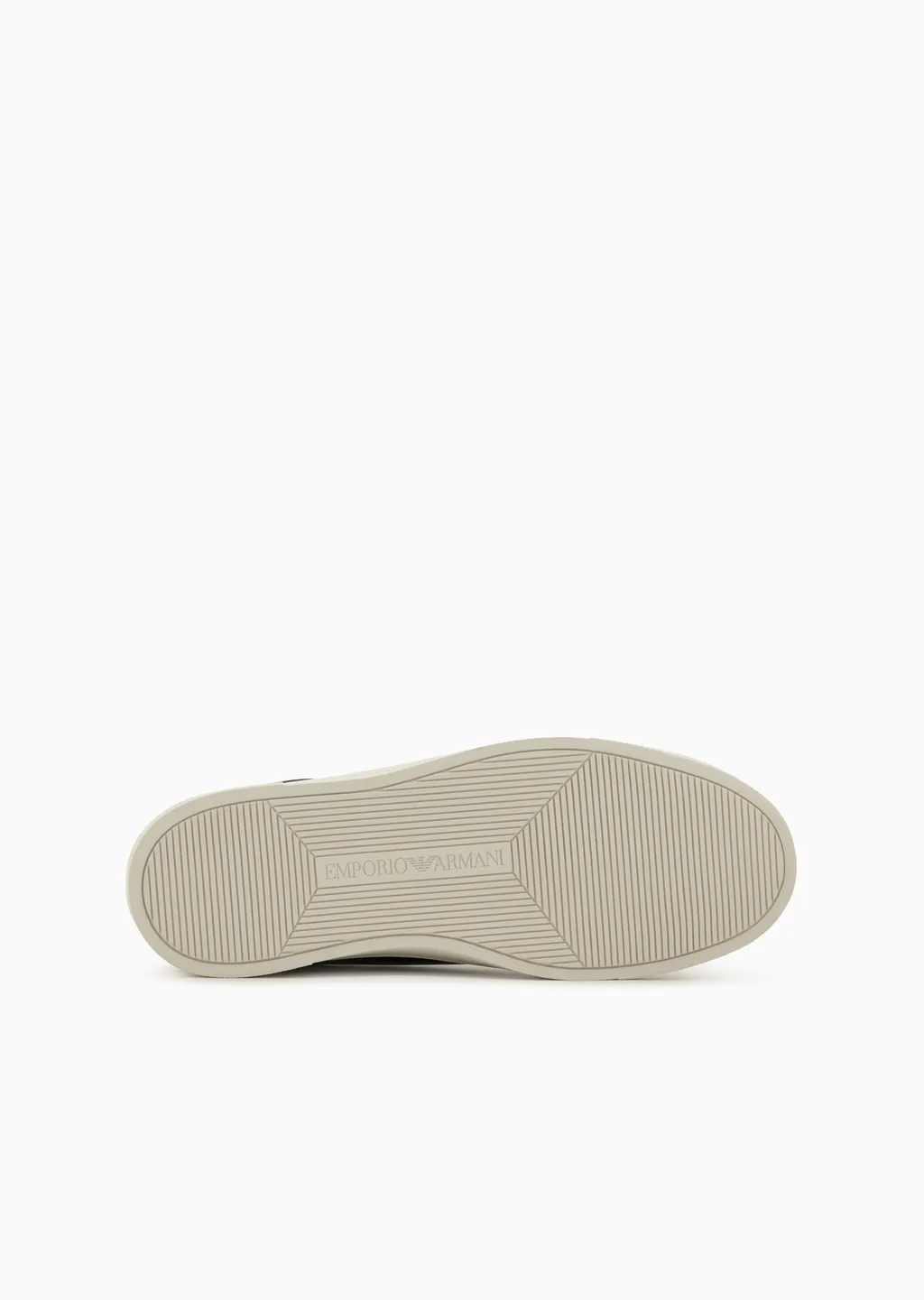 Logo-Perforated Lace-Up Trainers