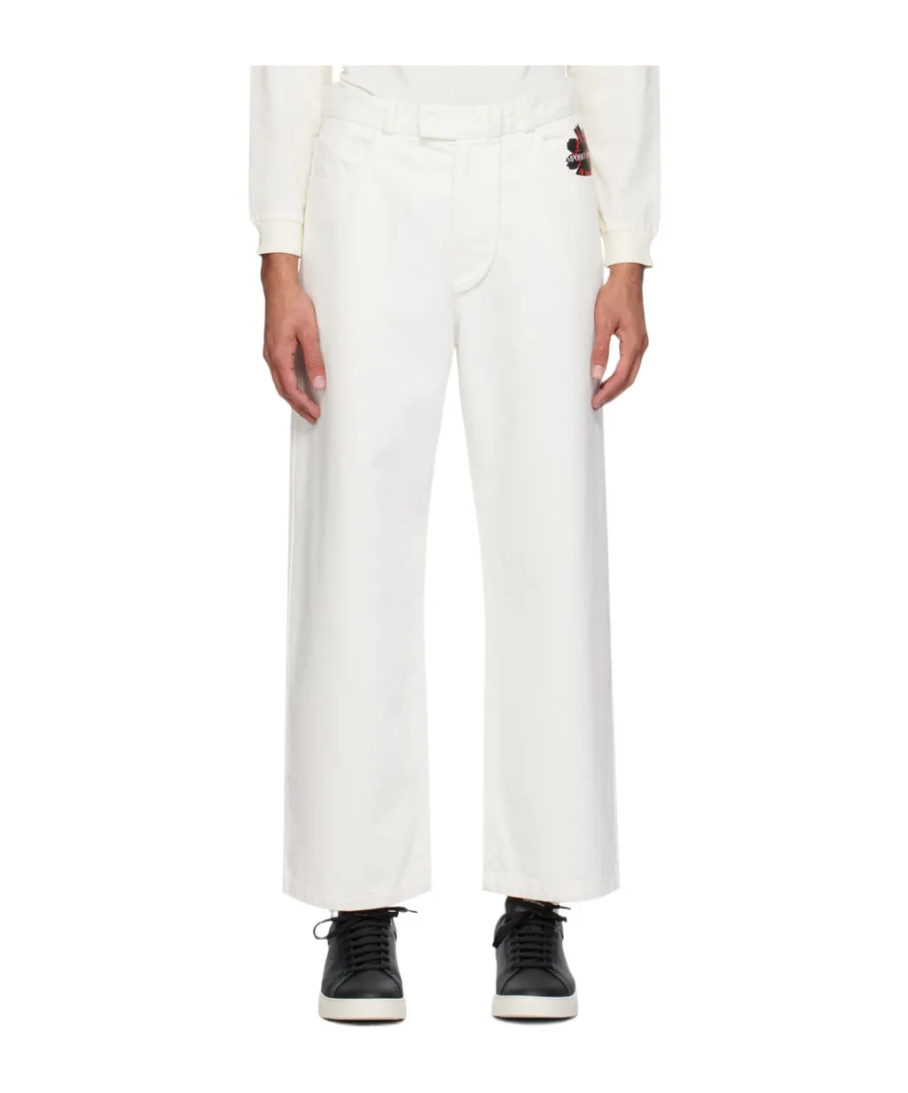 Logo Denim Trousers