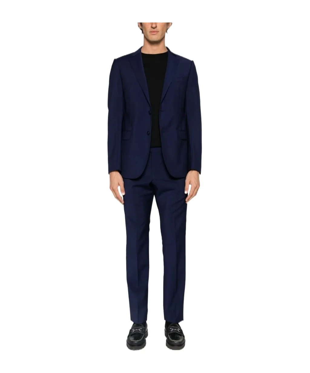Single-Breasted Virgin Wool Suit