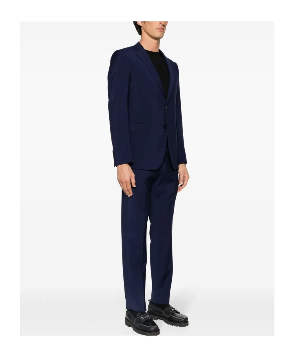 Single-Breasted Virgin Wool Suit