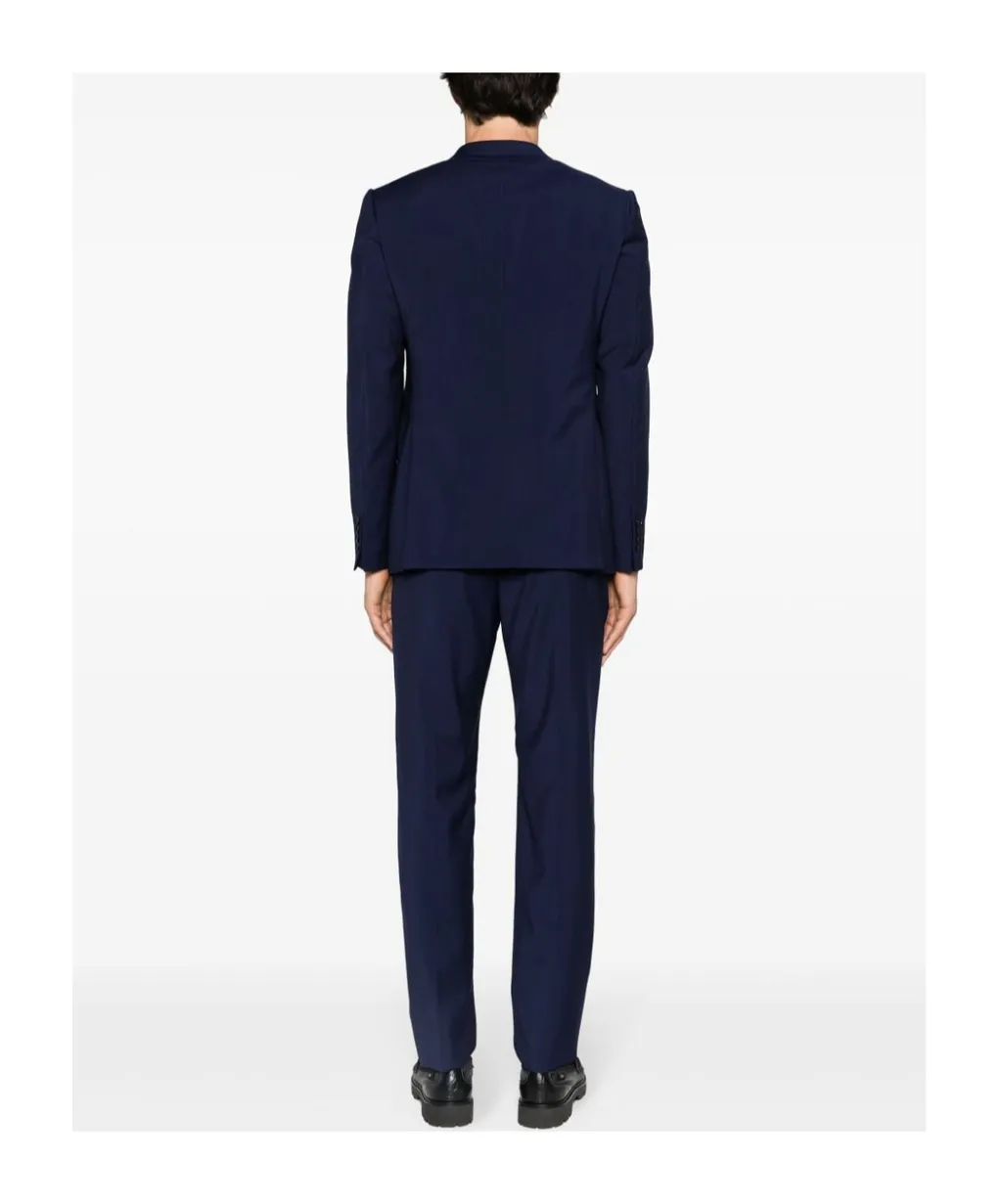 Single-Breasted Virgin Wool Suit
