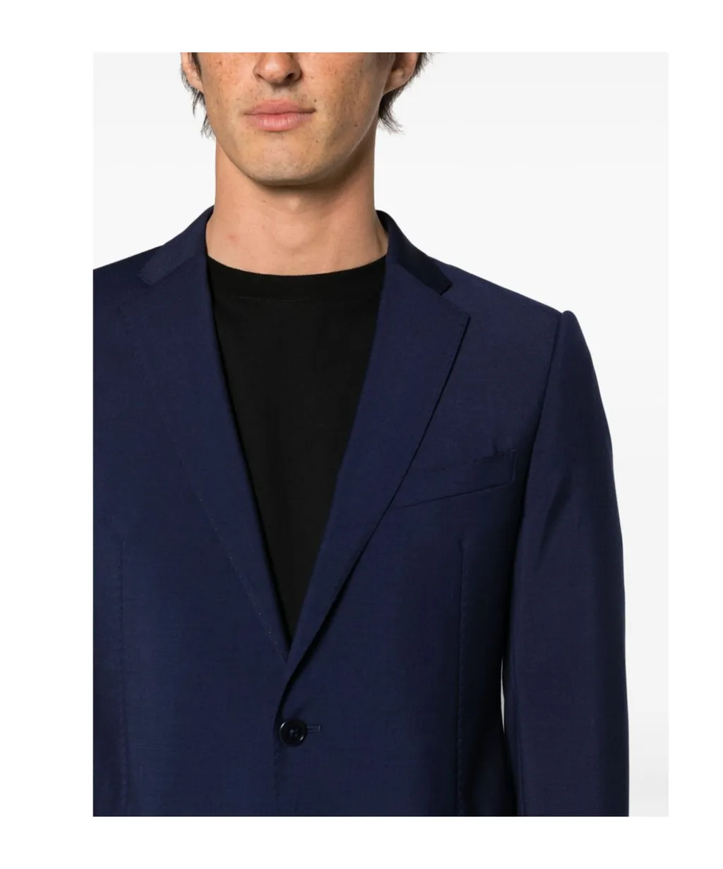 Single-Breasted Virgin Wool Suit