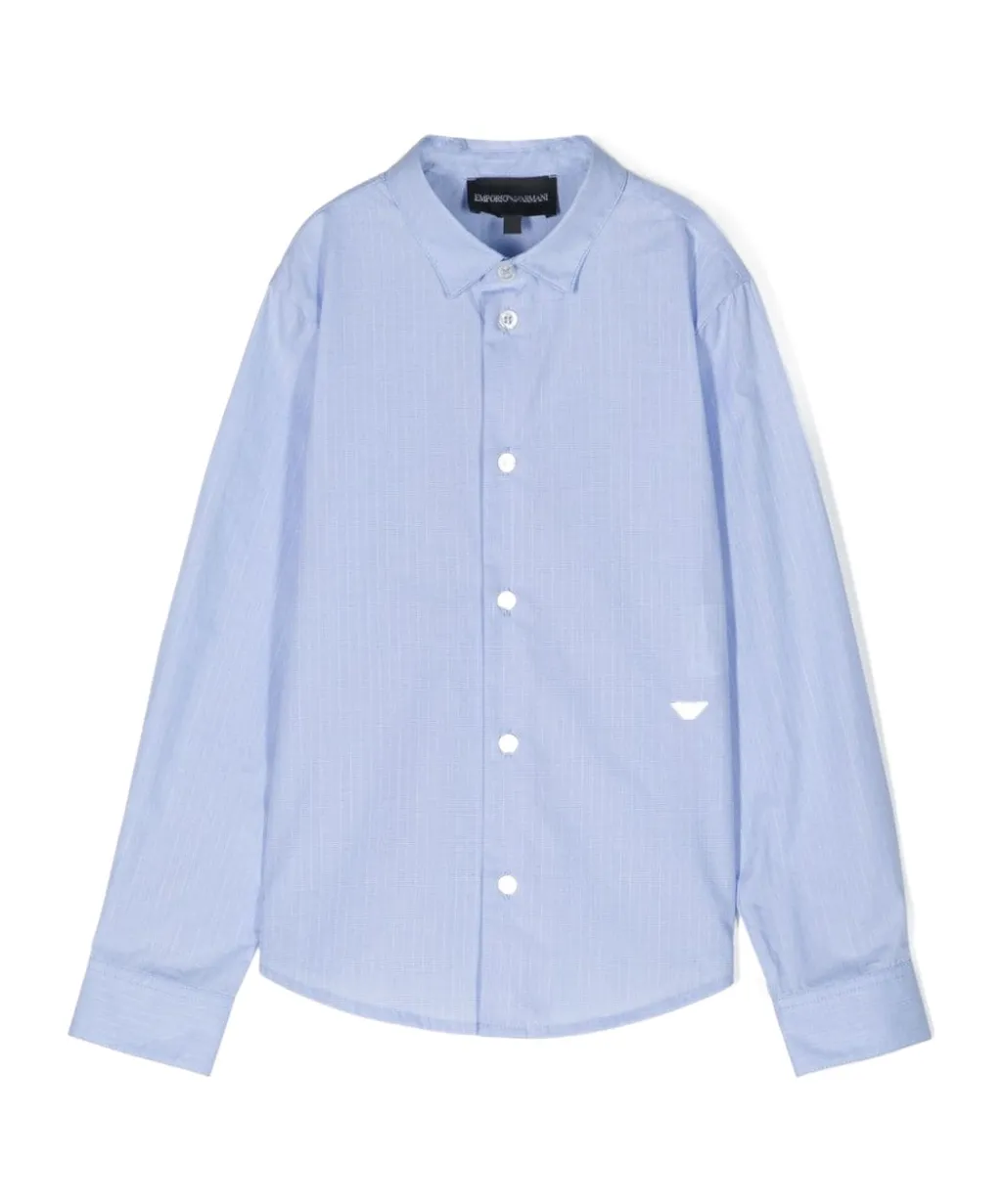 Embroidered-Logo Cotton Shirt