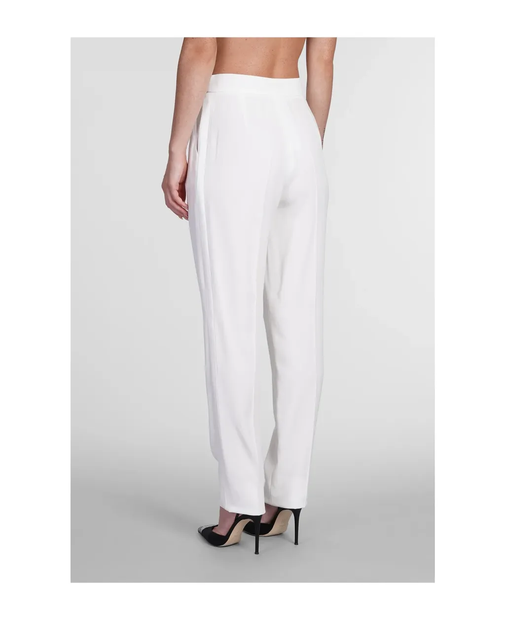 Darted High-Waist Trousers