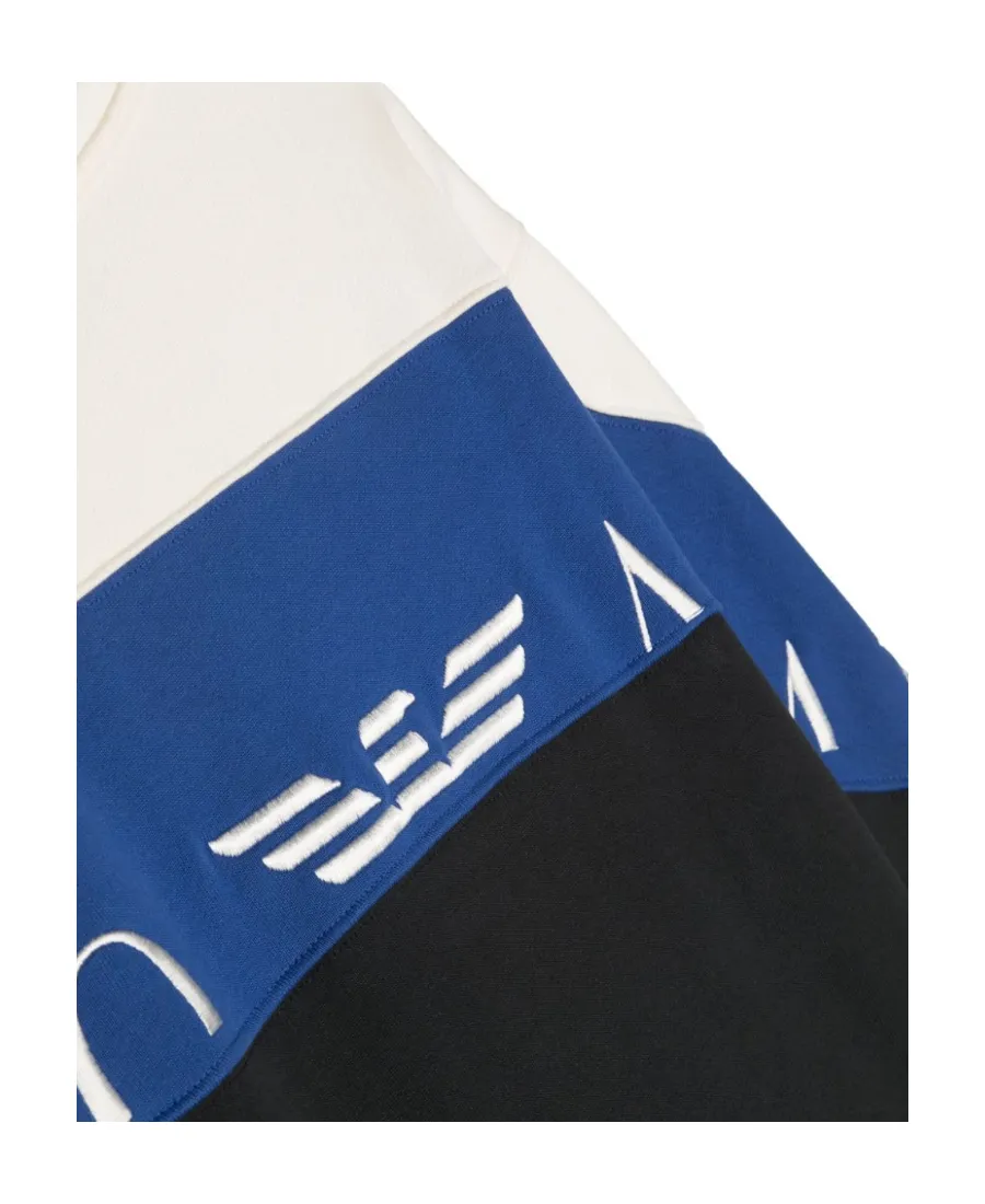 Logo-Embroidered Colour-Block Sweatshirt