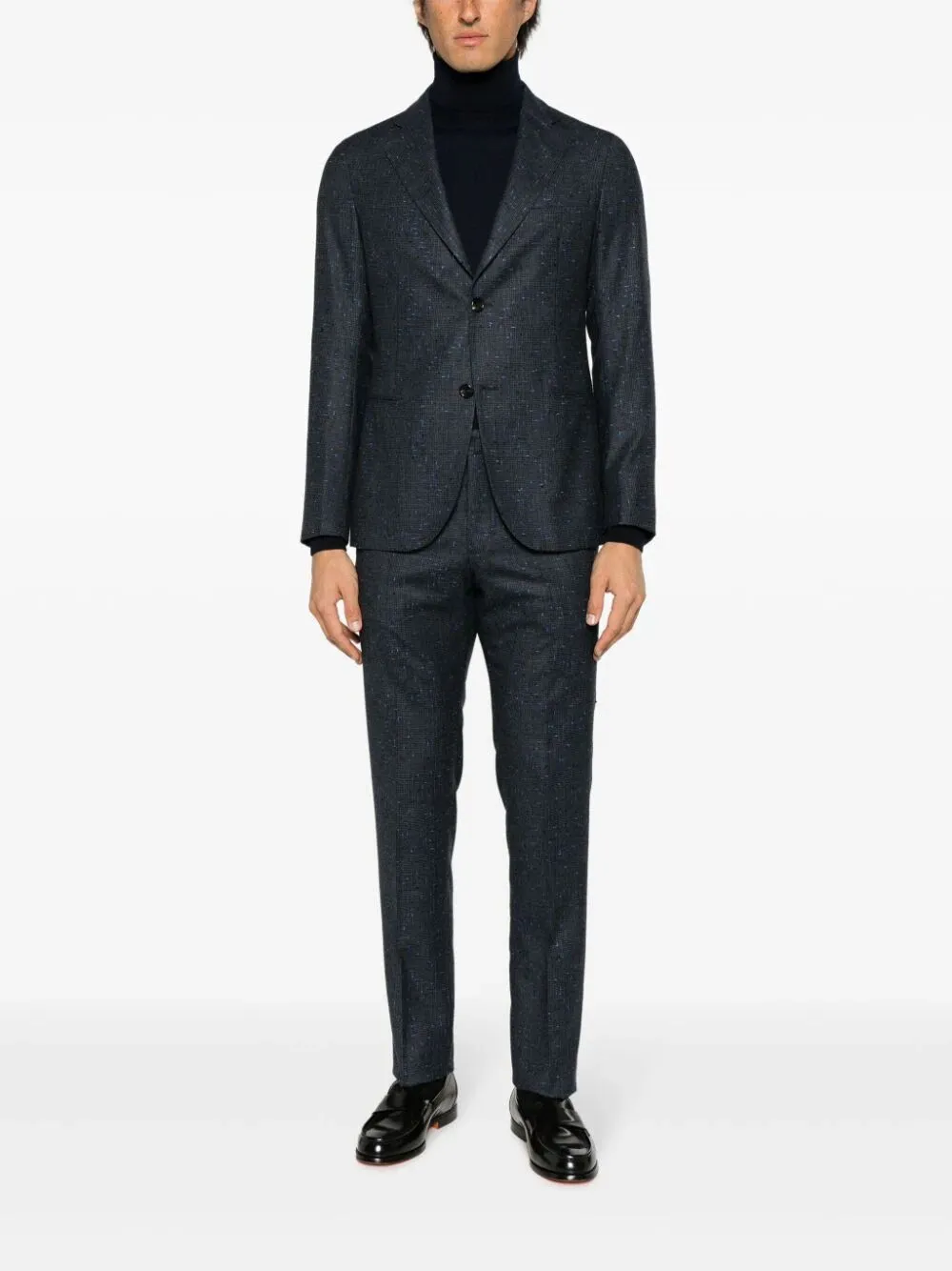 Speckled Single-Breasted Suit