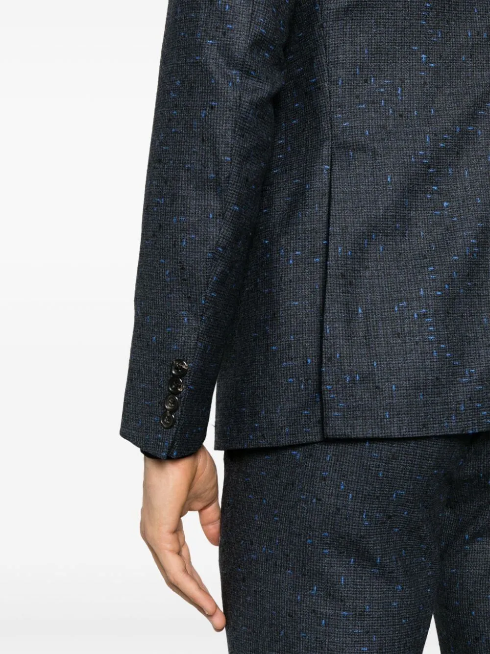 Speckled Single-Breasted Suit