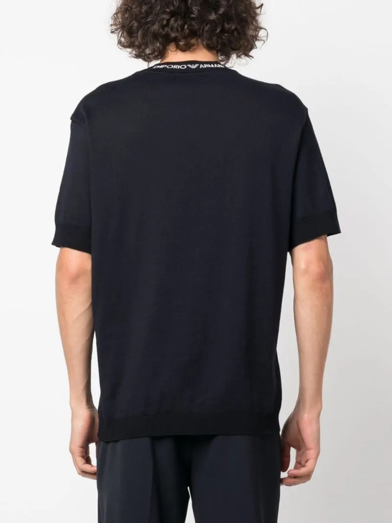 Logo-Embroidered Crew-Neck T-Shirt
