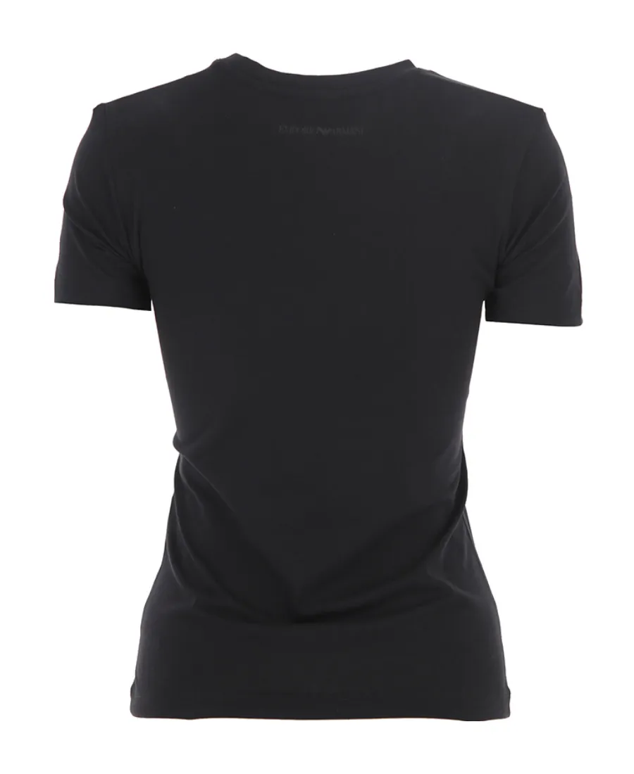 Round Collar Logo T-Shirt