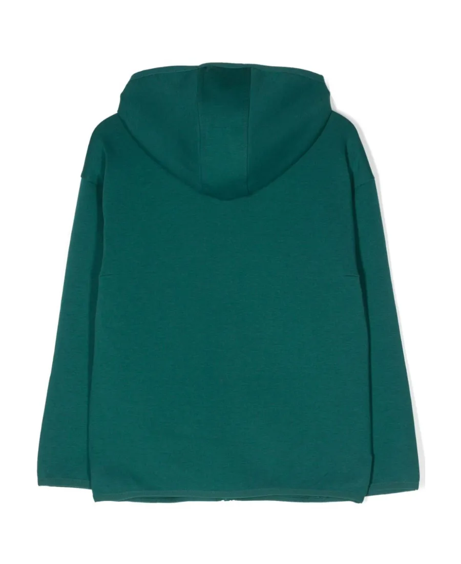 Long-Sleeved Zip-Up Hoodie