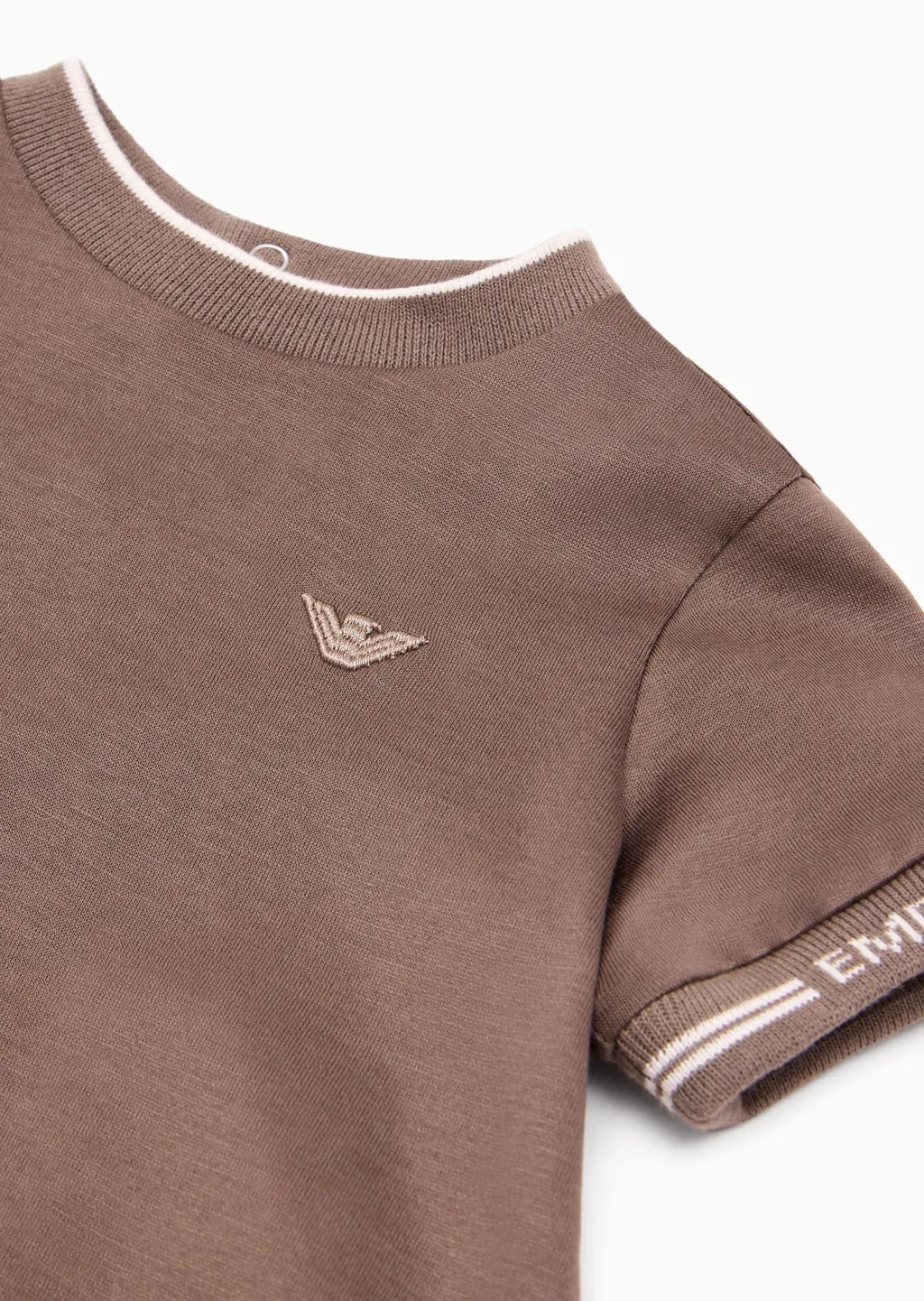 Logo Embroidered Crewneck T-Shirt