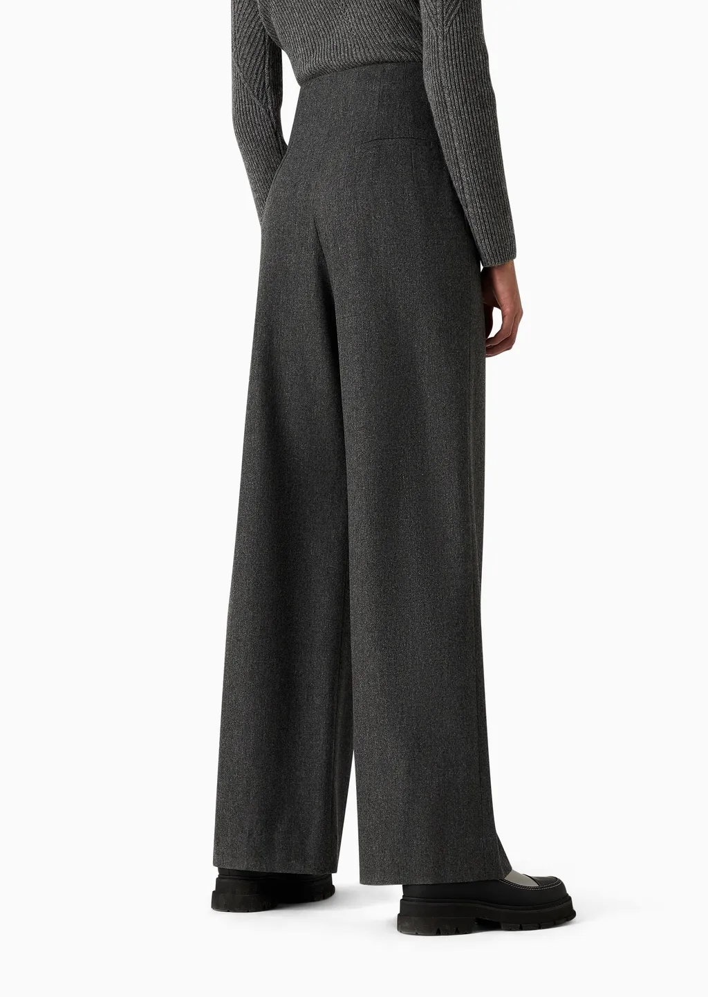 High-Waist Casual Pants