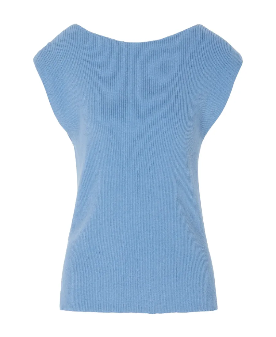 Cashmere Sleeveless Sweater