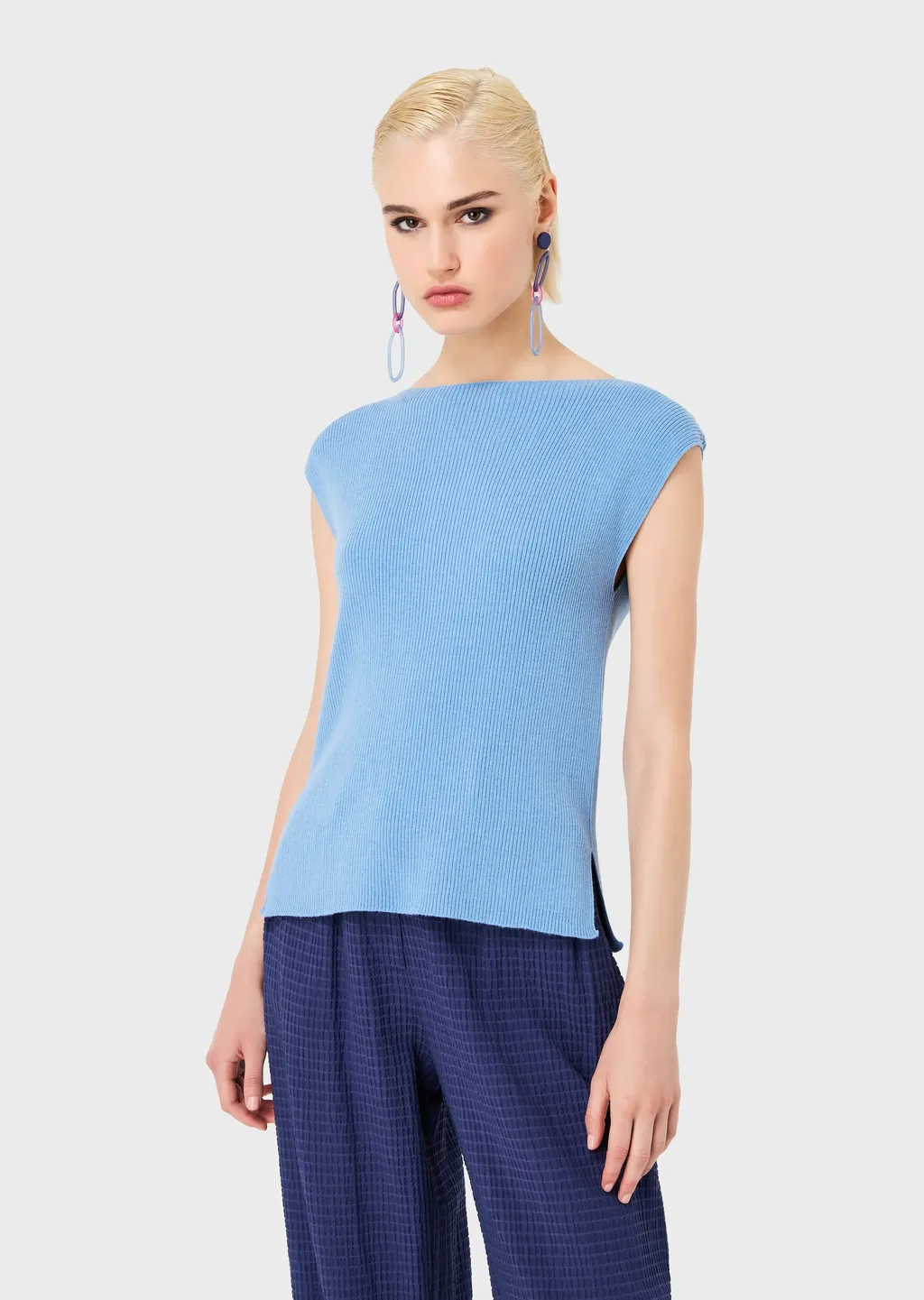 Cashmere Sleeveless Sweater