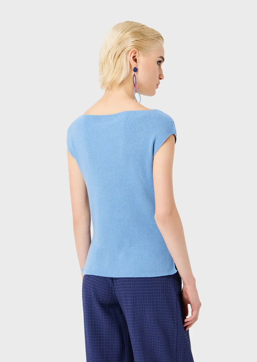 Cashmere Sleeveless Sweater