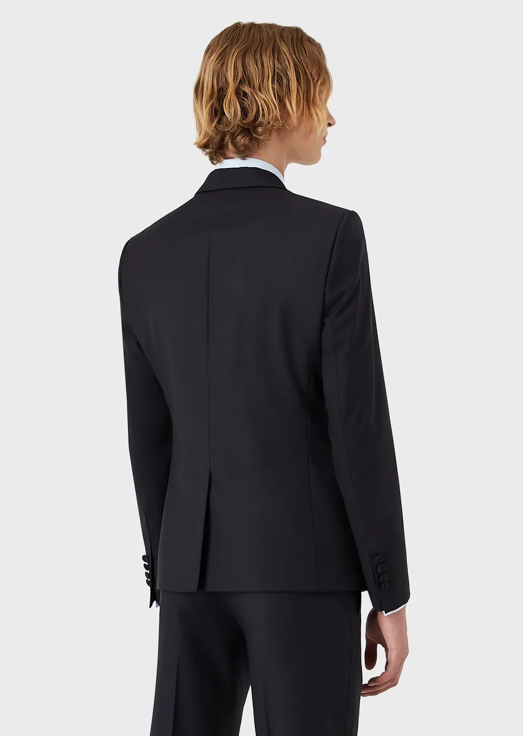 Single-Breasted Wool Blazer