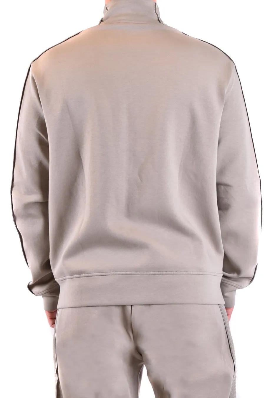 Logo-Jacquard Zip-Up Stretch-Cotton Sweatshirt
