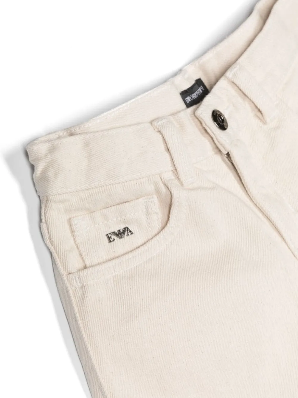 Cotton Slim-Cut Trousers