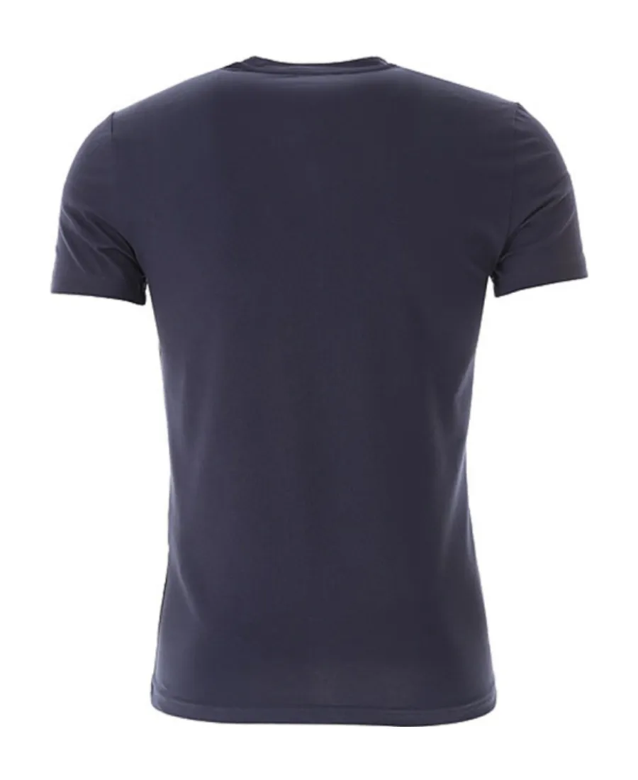 Round Collar Logo T-Shirt Two-Piece Set