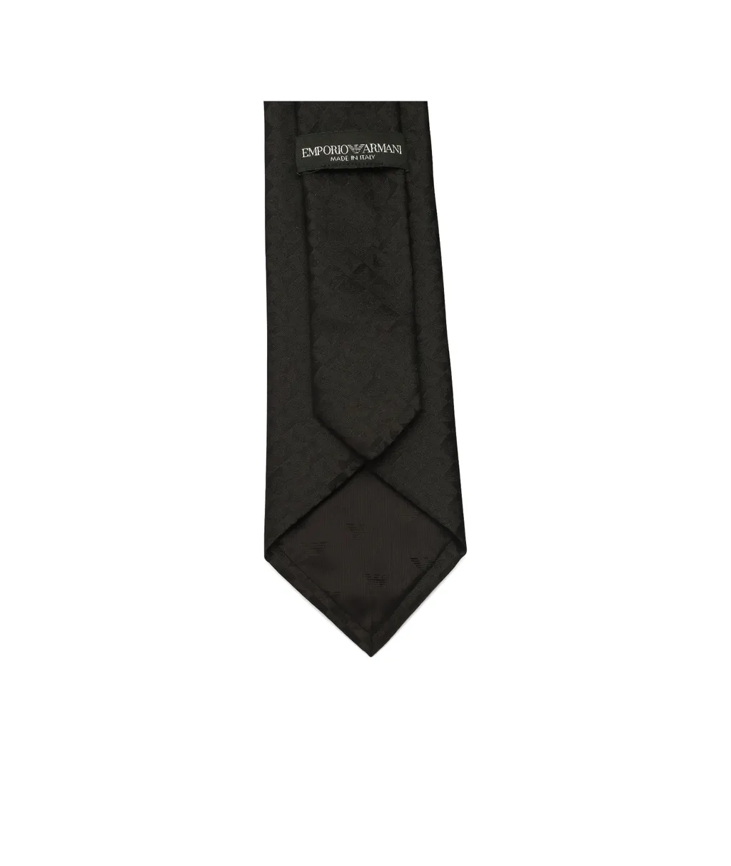 Jacquard Pattern Pointed Tip Tie