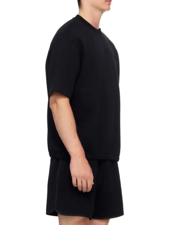 Logo-Embroidered Cotton Blend T-Shirt