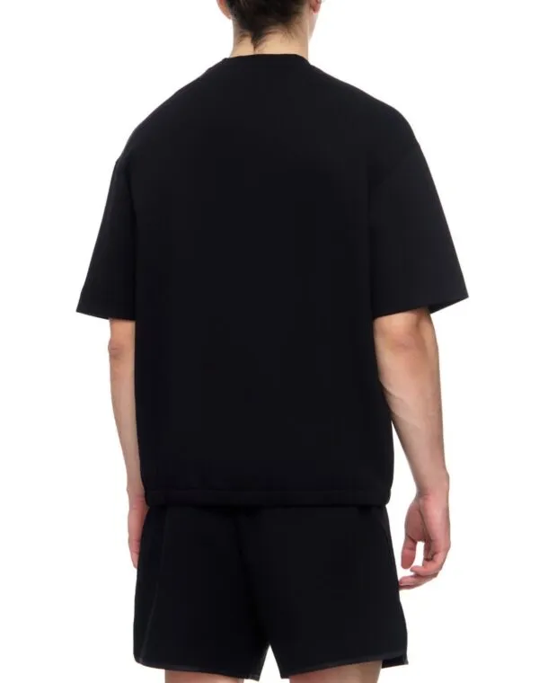 Logo-Embroidered Cotton Blend T-Shirt
