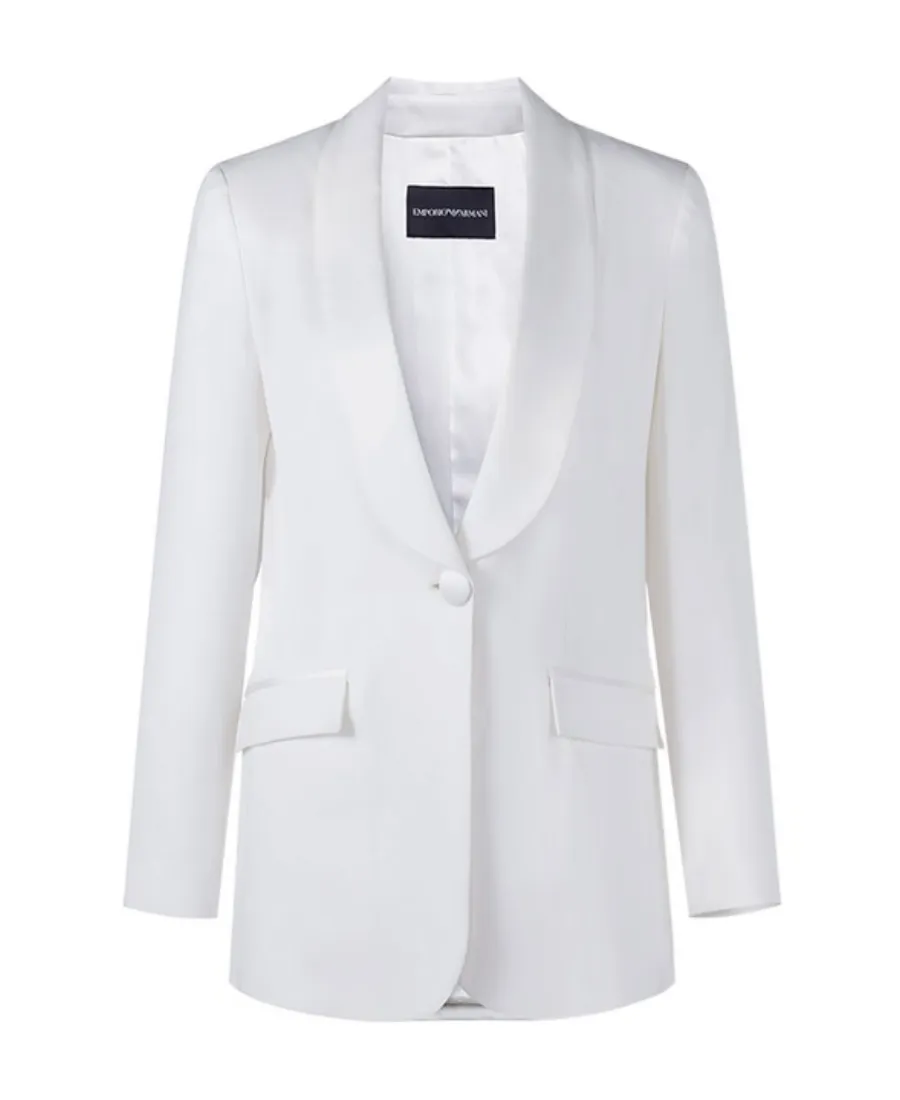 Tailored Single-Breasted Blazer