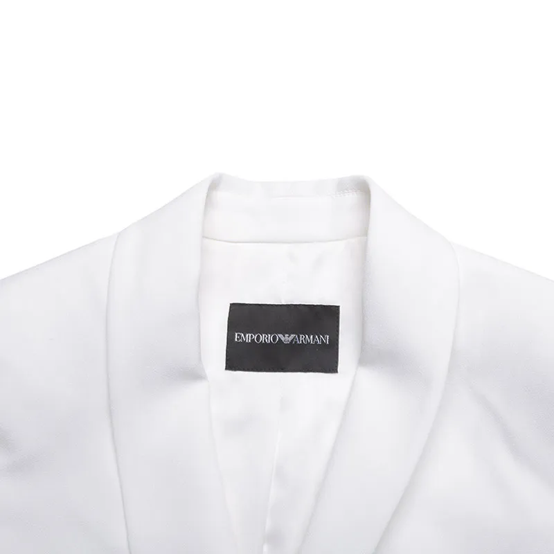Tailored Single-Breasted Blazer