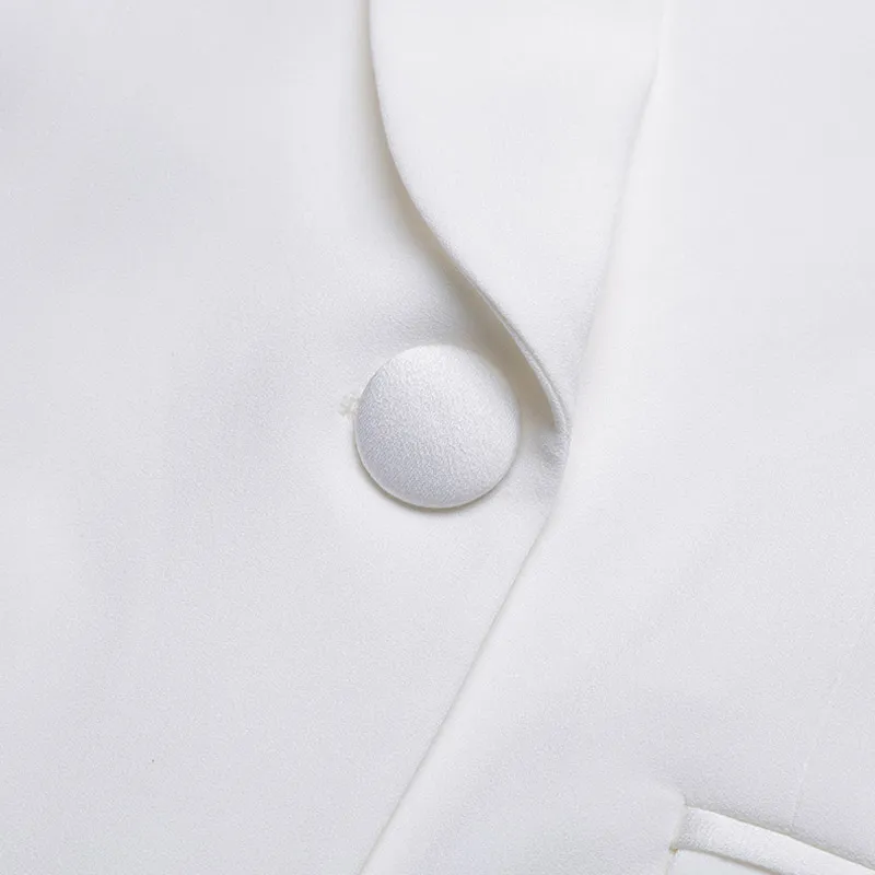 Tailored Single-Breasted Blazer