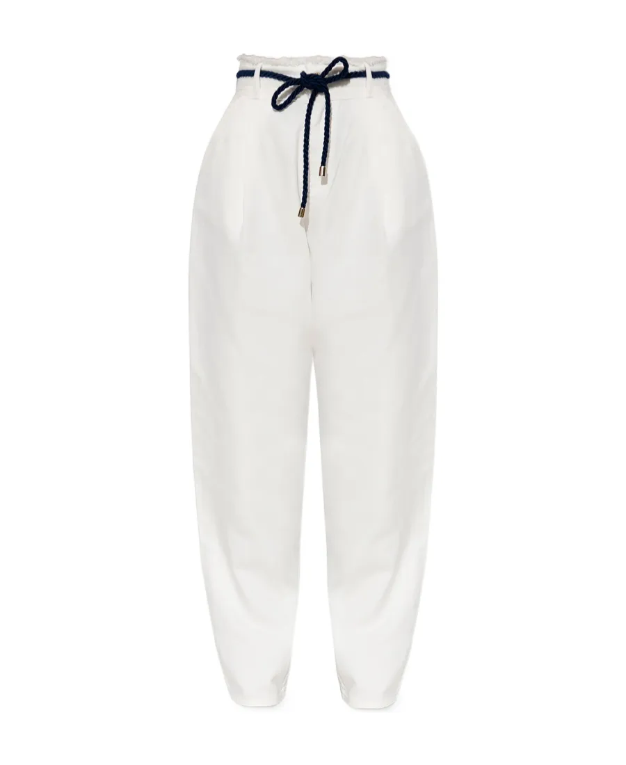 High-Rise Straight Jeans