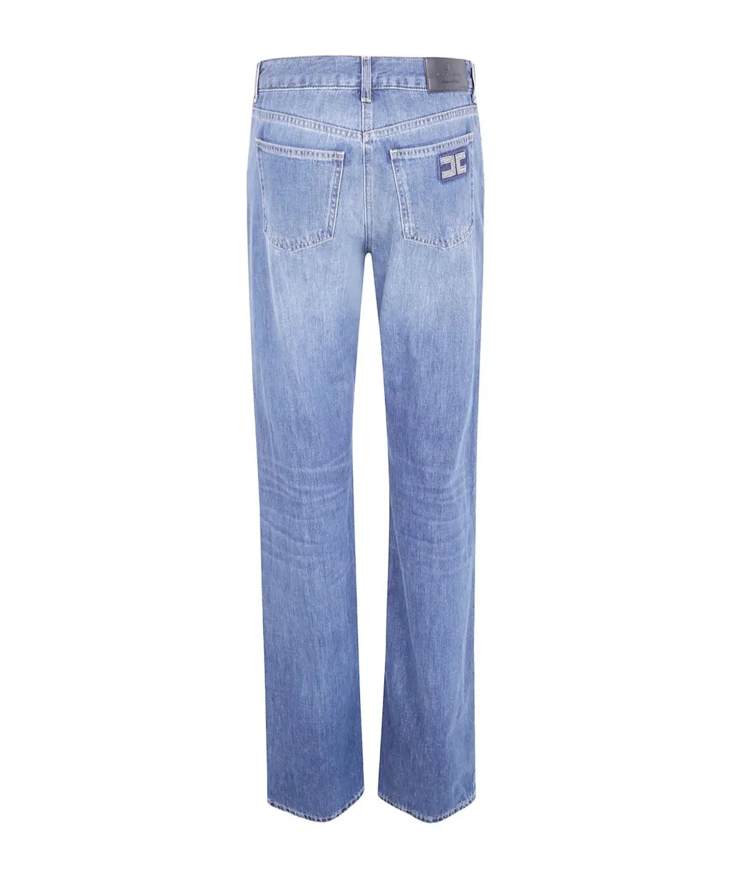 Logo-Plaque Jeans