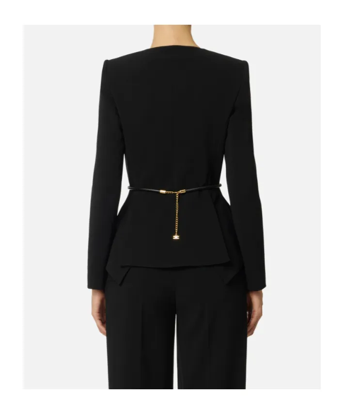 Belt Lightweight CrÊPe Jacket