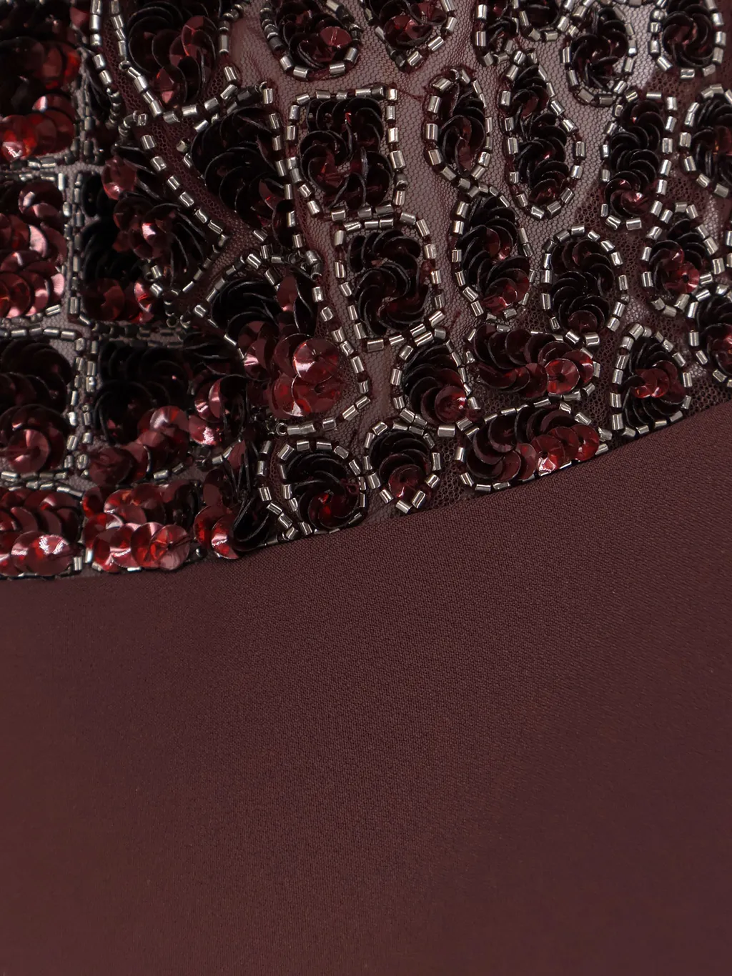Halter-Neck Sequin-Embellished Jumpsuit