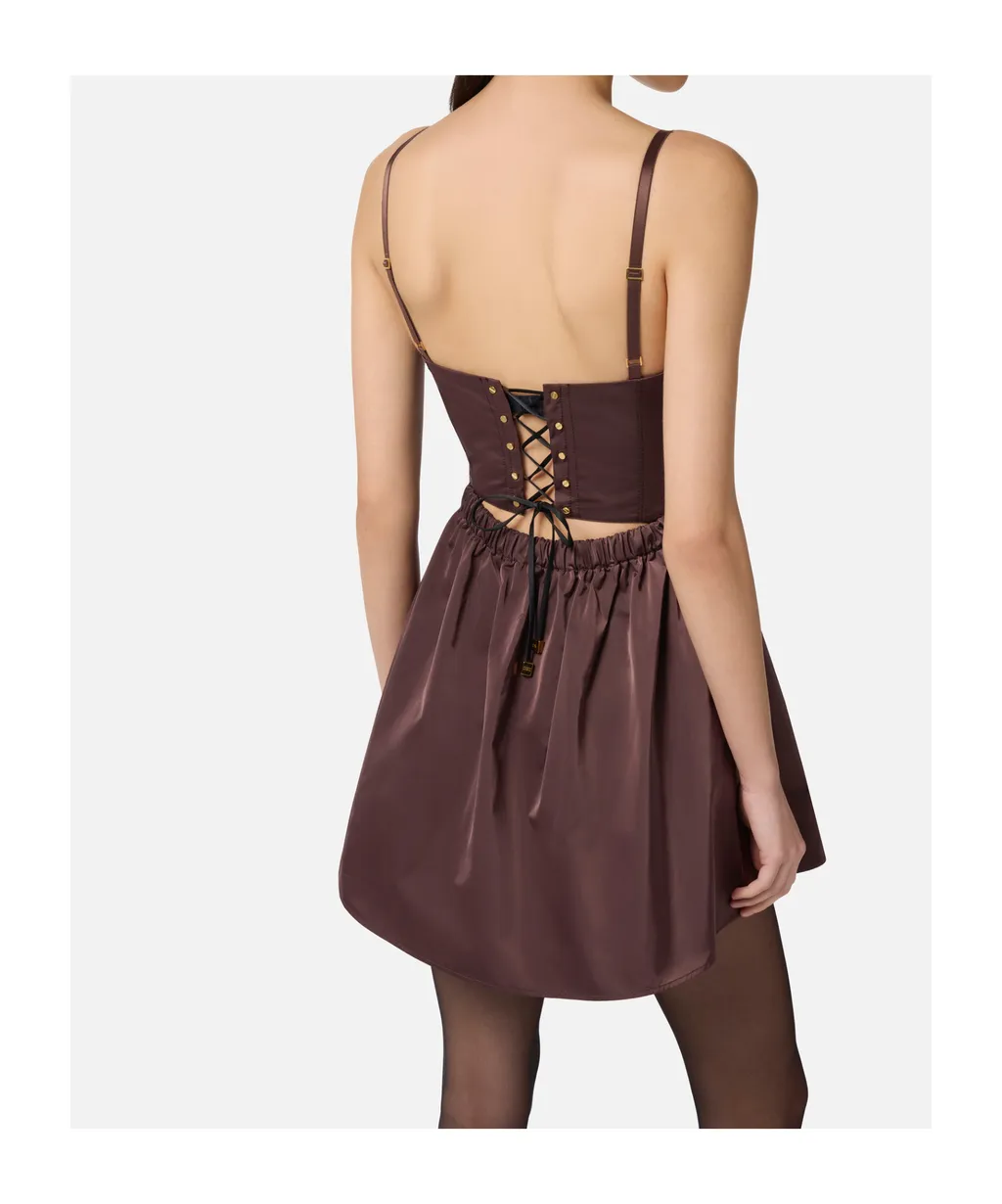 Corset-Style Mini Dress
