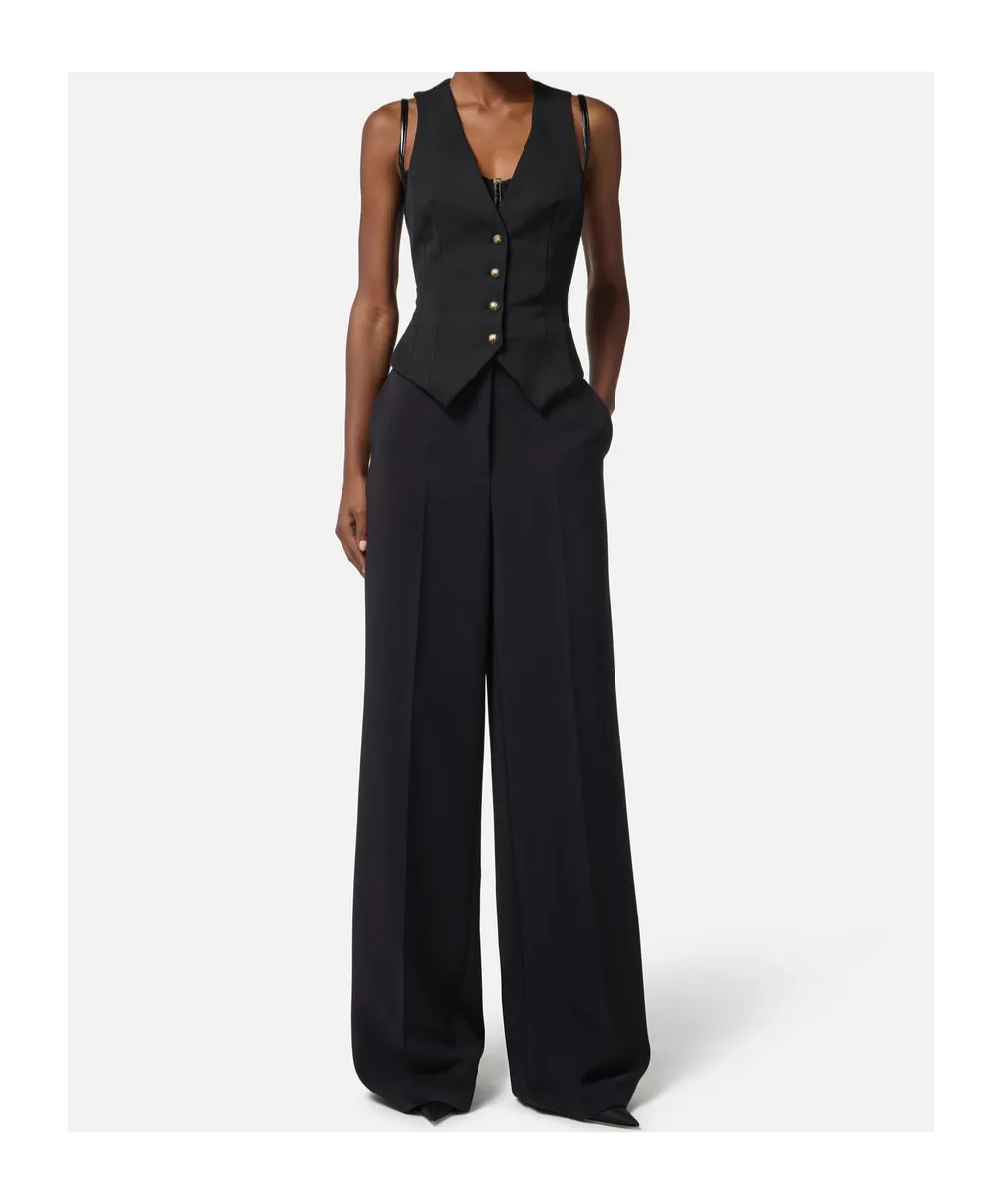 Button-Fastening Waistcoat