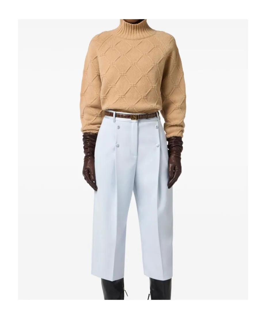 Logo-Patch High-Neck Jumper