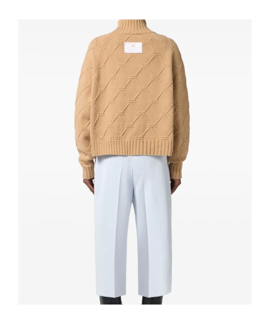 Logo-Patch High-Neck Jumper