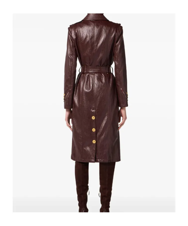 Belted Double-Breasted Coat