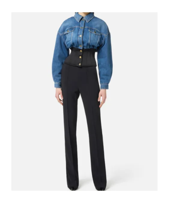 Corset Denim Jacket